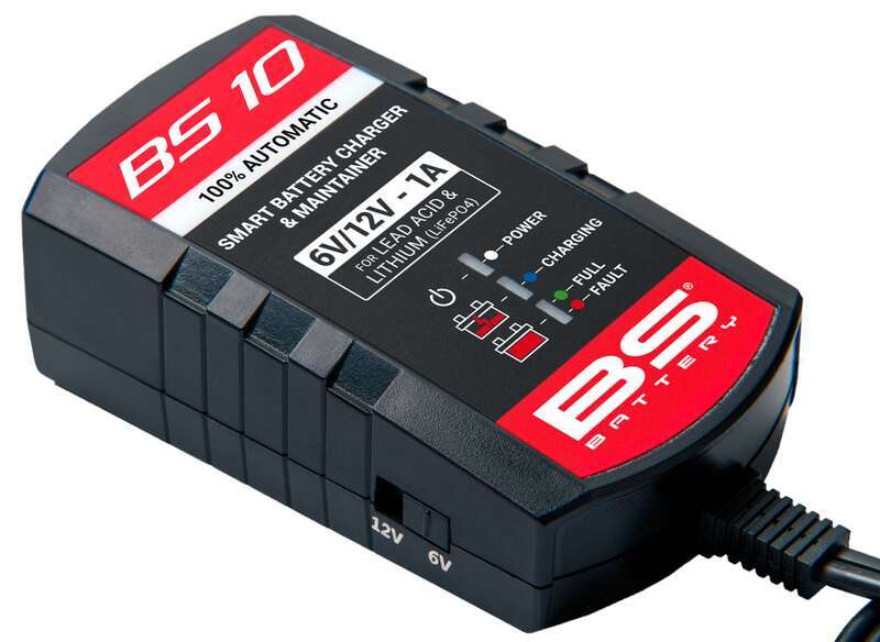BS Battery BS10 – intelligentes Batterieladegerät für Blei- und Lithiumbatterien