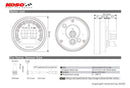 Bmw R Ninet Racer [KOSO] - DL-04 Tachometer/Tachometer - BMW R Nine T-3