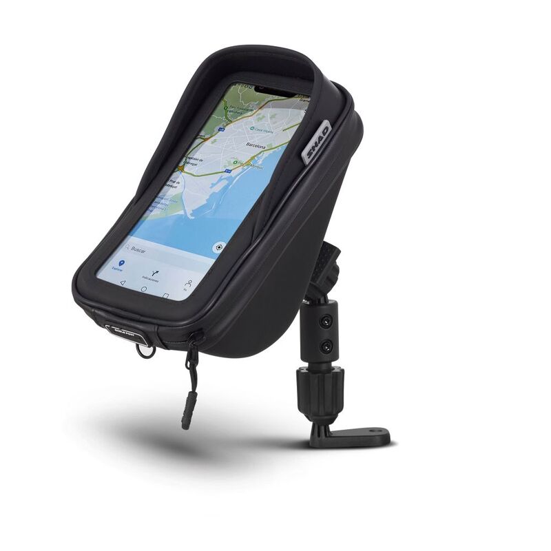 [SHAD] - Smartphone-Halter mit Tasche (Spiegelbefestigung)