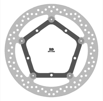 Aprilia Tuareg Rally 660 [NG BRAKE DISC] - round floating brake disc