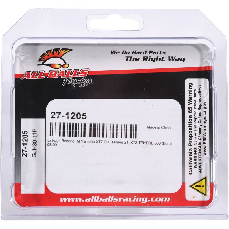 Yamaha Tenere 700 World Raid [ALL BALLS] - Suspension Linkage Repair Kit