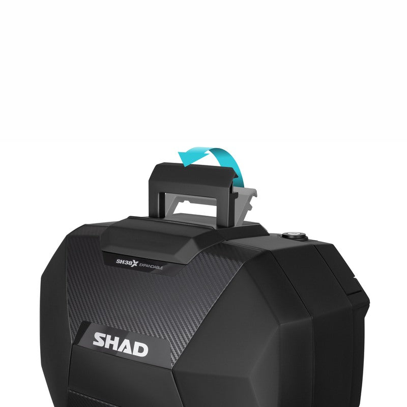 Honda X-Adv [SHAD] - Ensemble de valises latérales extensibles SH38X en carbone