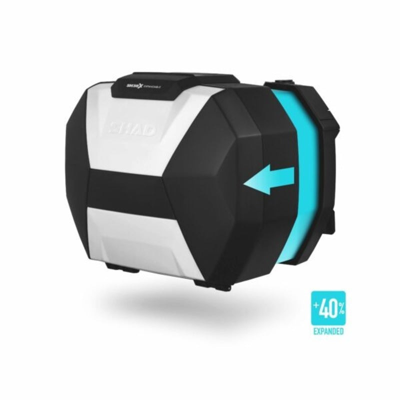 Honda Forza 750 [SHAD] - SH38X Aluminum Expandable Side Case Set