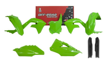 Kawasaki Kx 250 [RACETECH] - Kit plastique 6 pièces