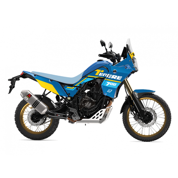 Yamaha Tenere 700 World Raid [BLACKBIRD] - Kit graphique Rally Ride - Bleu