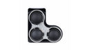 Boutons de moto mo.switch basic, 3 boutons noirs / argent [Motogadget]-2