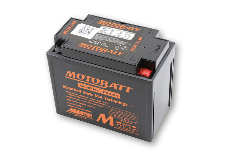 Bmw R Ninet Racer [MOTOBATT] - Battery MBTX12UHD, Black