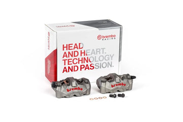 Kawasaki Zzr 1400 [BREMBO RACING] - GP4-RS Pair of front radial brake calipers 4 pistons Ø3mm