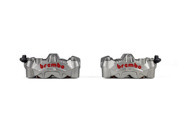 Kawasaki Z 900 Rs Se [BREMBO RACING] - GP4-RS Pair of front radial brake calipers 4 pistons Ø3mm