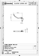 Aprilia Tuono V4 R [BREMBO RACING] - MISE À NIVEAU RCS Style levier d'embrayage-4