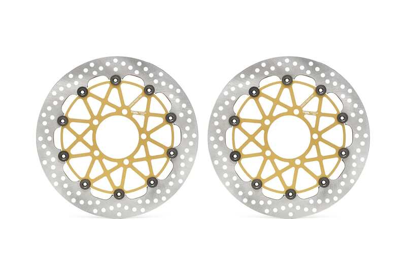 Triumph Speed ​​​​Triple 1200 Rs [BREMBO RACING] - UPGRADE Supersport paire de disques de frein flottants - 208973756