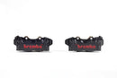Suzuki Gsx 1300 Hayabusa [BREMBO RACING] - UPGRADE GP4-RB 4-piston brake calipers (pair) front, Ø 30/34 mm
