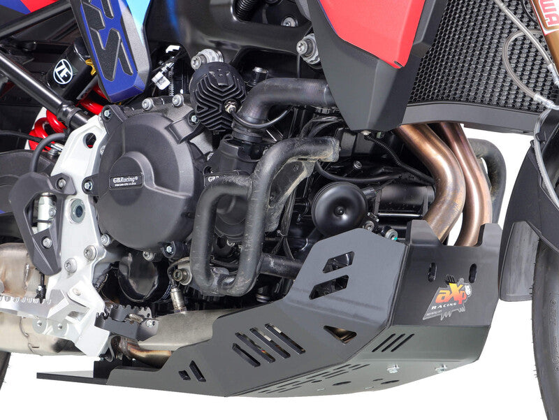 Bmw F 900 900 [AXP] - Adventure Skid Plate - PE-HD 8mm - for Outback Motortek crash bars