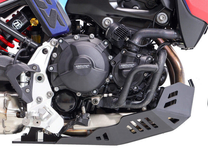 Bmw F 900 Gs Adventure [AXP] - Adventure Skid Plate - PE-HD 8mm - for Outback Motortek crash bars