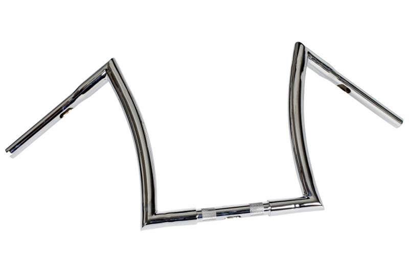 Suzuki Vl 800 [HIGHWAY HAWK] - Bad Ape 1 inch handlebar with 3 holes, 800mm wide 360mm high, chrome