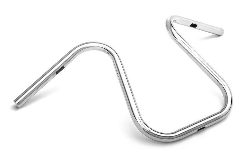 Harley Davidson Touring [HIGHWAY HAWK] - Anfora 40 handlebar, 1 inch (25.4 mm), with 3 holes, chrome