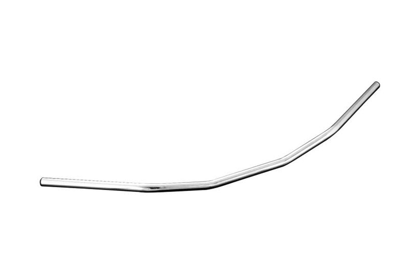 Harley Davidson Sportster Note [HIGHWAY HAWK] - Flyer Wide Handlebar, 1 inch (25.4 mm), with Harley notch, chrome