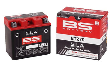 Swm Rs 125 [BS BATTERY] - SLA Maintenance Free Battery Factory Activated - BTZ7S (FA)