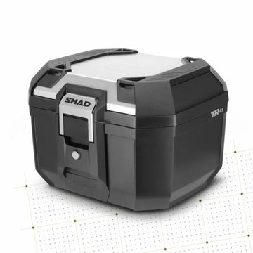 [SHAD] - Topcase Terra TR41 noir/couvercle aluminium