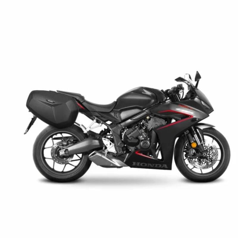 Honda Cb 650 [SHAD] - système de fixation sur le côté