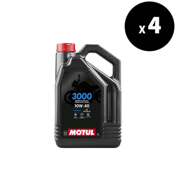 3000 4T 10W40 MOTEUR HUILE 4L X4 [MOTUL]