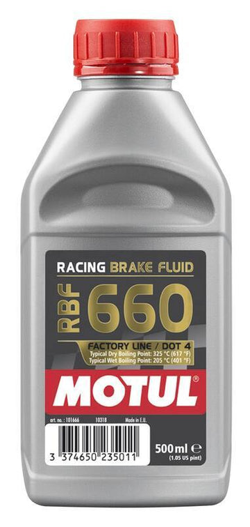 Point 4 RBF 660 Fluide de frein de course 500 ml 12 pack [motul]
