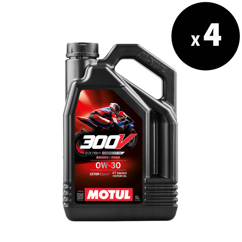 Kit de course 4T kit de kit d'huile 3V 2376H W-3 [motul]