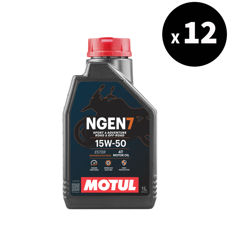 NENG 7 4T MOTEUR HUILE 15W-50 4L 4 PACK [MOTUL]