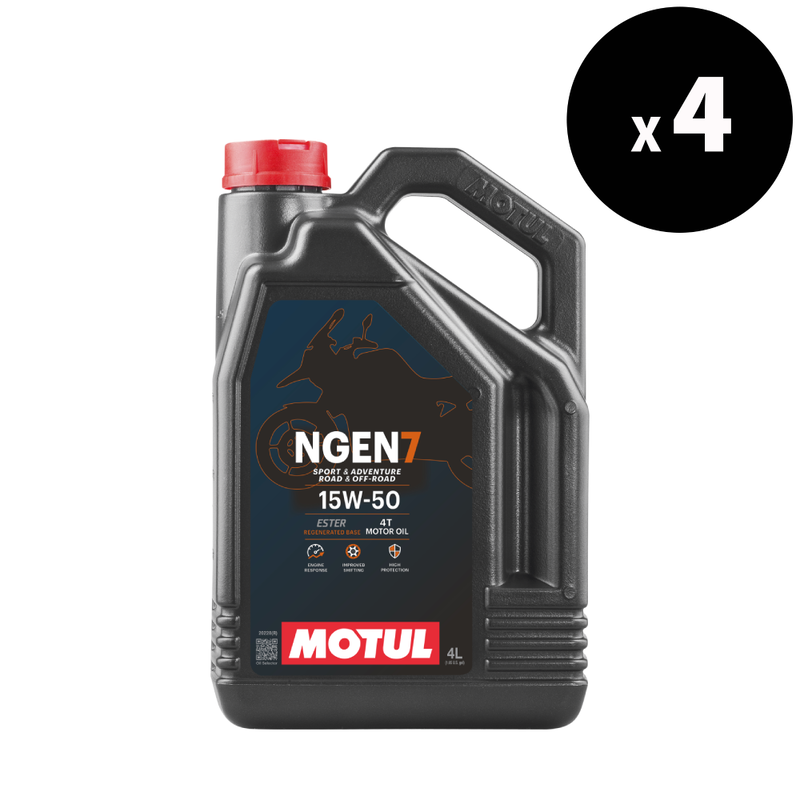 NENG 7 4T MOTEUR HUILE 15W-50 1L 12 PACK [MOTUL]