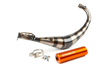 Beta RR Track 50 2T - Exhaust Streetrace CNC Orange