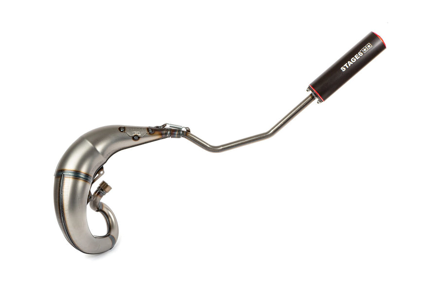 Aprilia RX Enduro 50 2T D50B0 [2007–] - Streetrace exhaust red black