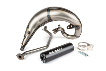 Sherco HRD Enduro 50 2T [1998–2005] - Auspuff Streetrace High Mount CNC schwarz
