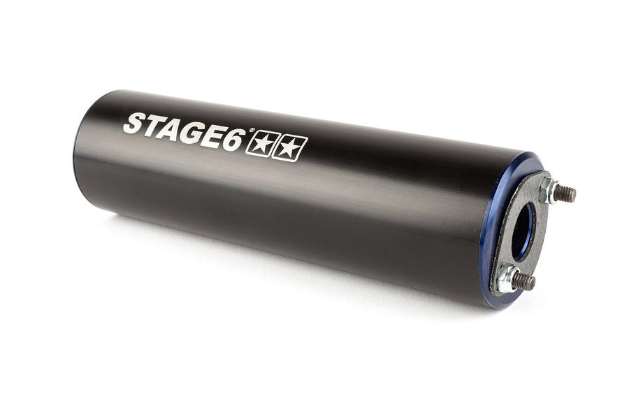 Beta RR-T SM 50 2T - Pot d'échappement Streetrace Bleu Noir