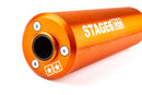 Aprilia SX 50 2T - Pot d'échappement Streetrace CNC Orange