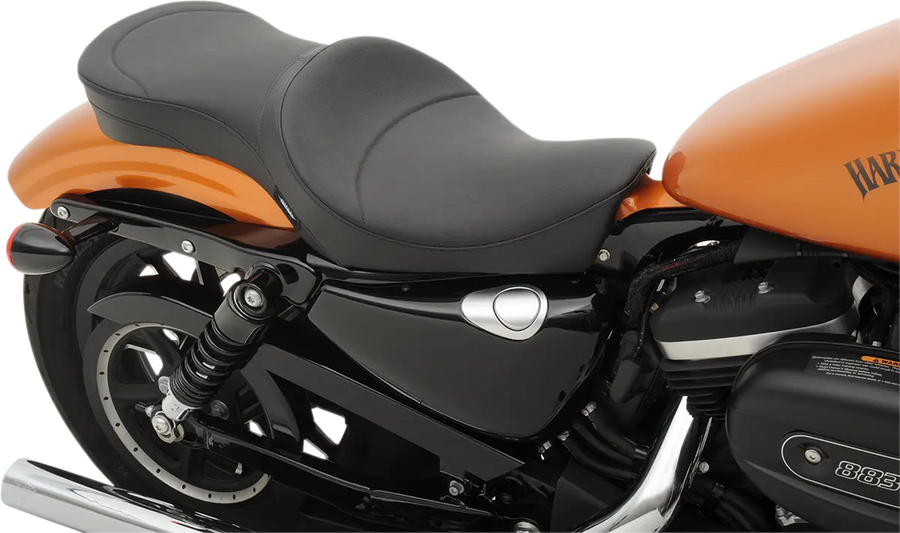harley davidson touring [DRAG SPECIALTIES] – siège à double creux en vinyle