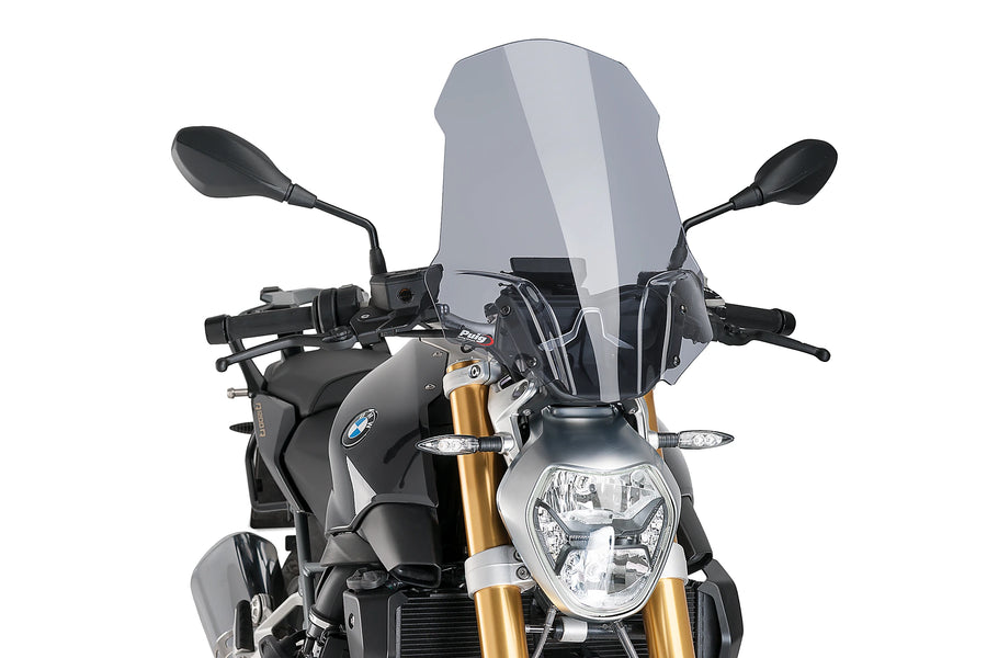 BMW R 1200 R [2018] - Pare-brise PUIG Touring nouvelle génération | Teinté | PUIG8165H