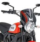 DUCATI SCRAMBLER DESERT SLED [2025] – RetroVision Windshield Visor – Black-13