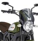 DUCATI SCRAMBLER DESERT SLED [2025] – RetroVision Windshield Visor – Black-9