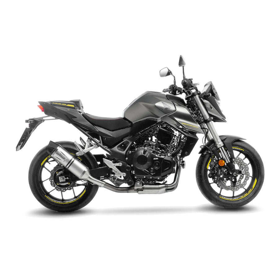 honda cb 750 [LEOVINCE] – Silencieux slip-on LV One Evo en acier inoxydable