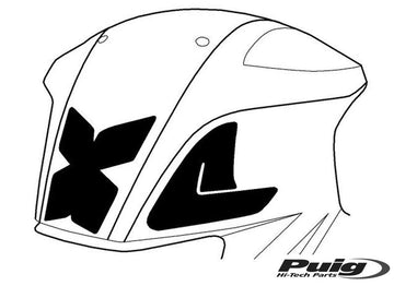 BMW F 800 R [2019] – Protection de réservoir spécifique – look carbone - 0