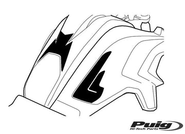 BMW R 1200 GS [2016] – Protection de réservoir spécifique – look carbone - 0