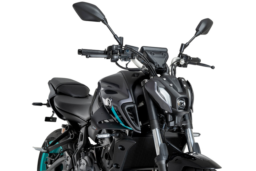 YAMAHA MT-07 PURE [2024] – Spoiler D12 – Noir Mat