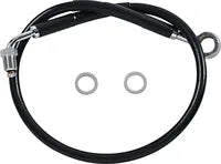 Harley Davidson Fxlrs [DRAG SPECIALTIES] - Kit de conduites de frein en acier inoxydable