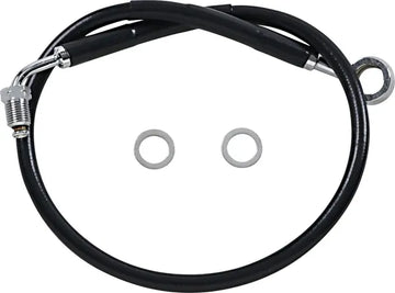 Harley Davidson Fxlrs [DRAG SPECIALTIES] - Kit de conduites de frein en acier inoxydable