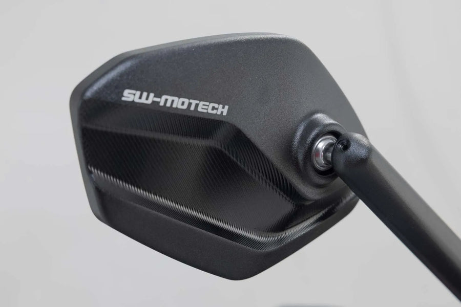 benelli leoncino 500 [SW-MOTECH] – sports mirror set, short mirror arm