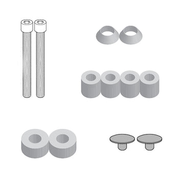 Qj Motor SRT 700 SX [GIVI] - Kit für die Montage des PL8717