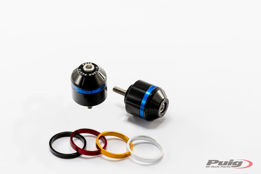 YAMAHA MT-03 [2025] – Short Bar End Weights with Ring – Black