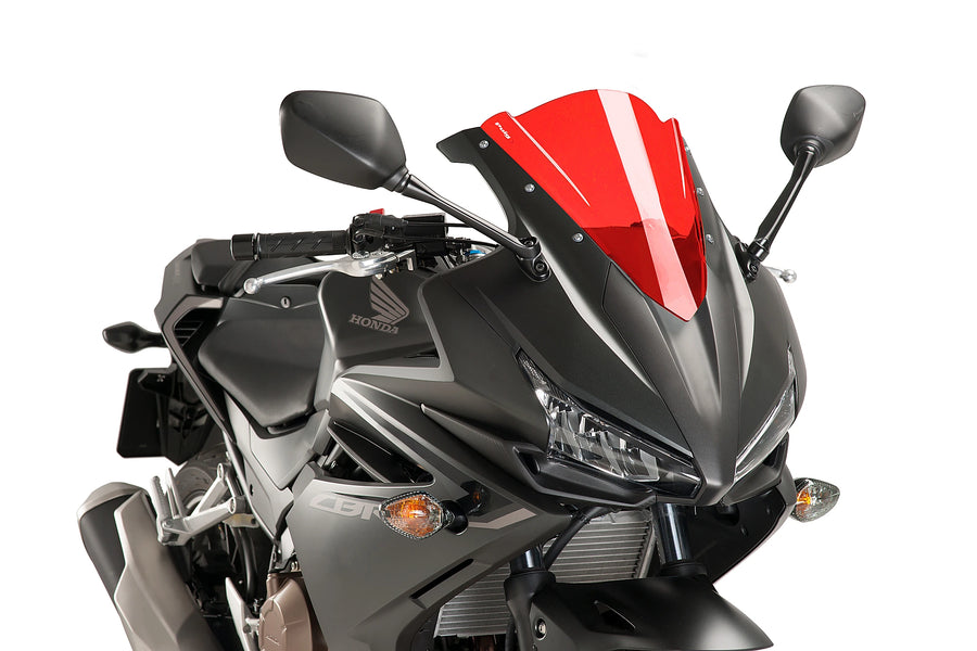 HONDA CBR500R 2016–2018 - Z-Racing-Scheibe | Rot | PUIG 8903R