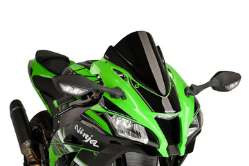 KAWASAKI ZX-10RR NINJA PERFORMANCE [2018] - Bulle Z-Racing | Aspect carbone | PUIG8912C