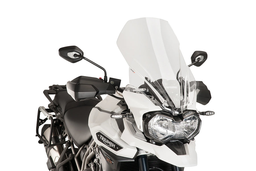 TRIUMPH BONNEVILLE T 120 BLACK [2025] - touring screen | Clear | PUIG 8915W